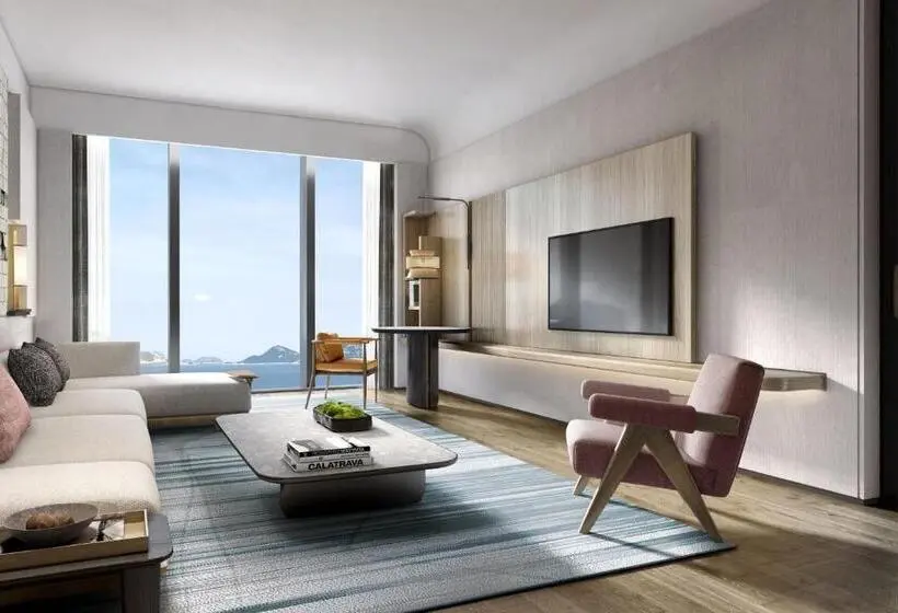 سوئیت پریمیوم با چشمانداز دریا, Zhuhai Dong Ao Island Marriott Resort And Spa