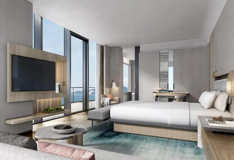 سوئیت پریمیوم با چشمانداز دریا, Zhuhai Dong Ao Island Marriott Resort And Spa