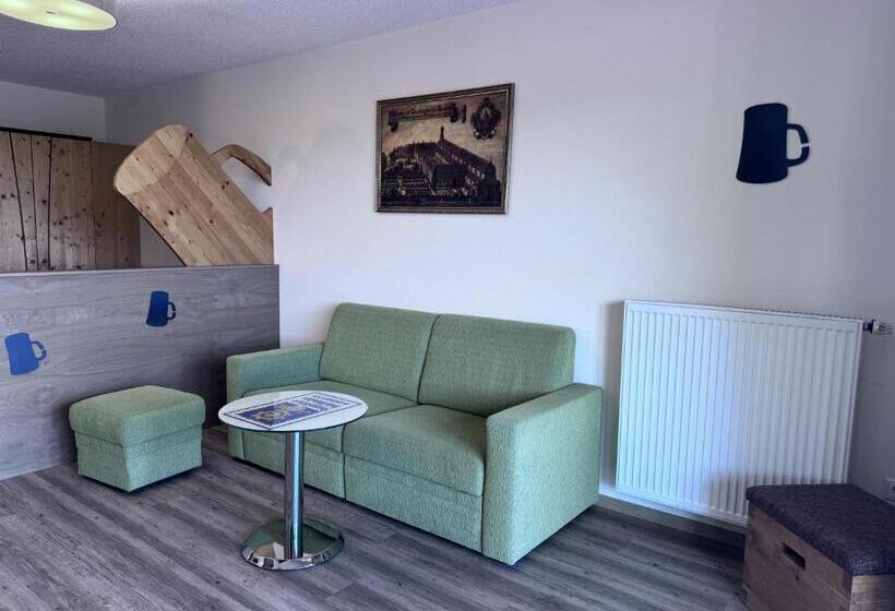 Апартаменты 1 Спальня с Балконом, Bier Und Wohlfühlhotel Gut Riedelsbach