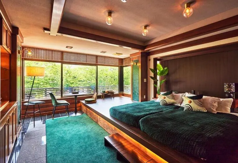 景色の見える一ベッドルームアパートメント, 鎌倉小町 大仏さまノ休日ホテル The Big Buddha Holiday Hotel Kamakura
