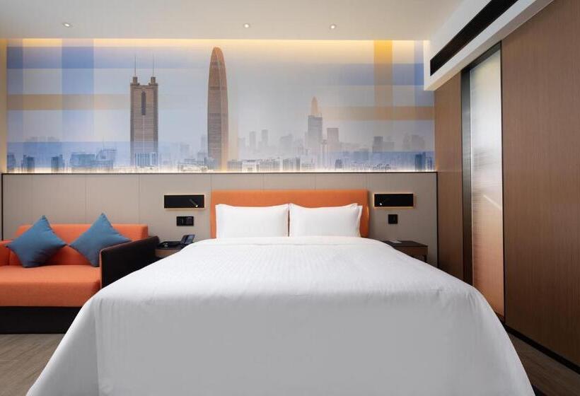 Номер Superior Кровать Кинг, Hampton By Hilton Shenzhen Longgang Yonghu