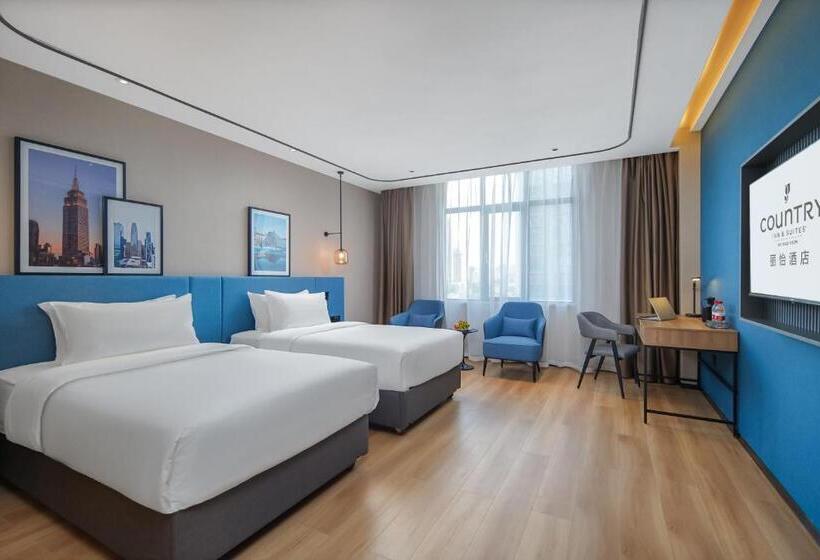 스탠다드 룸 킹사이즈 침대, Country Inn & Suite By Radisson, Guangzhou Huadu Shiling