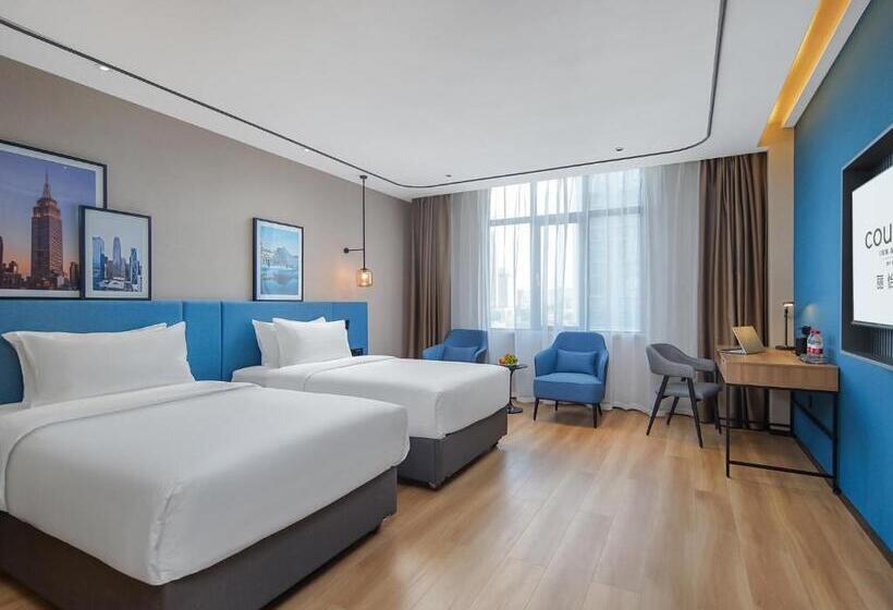 스탠다드 룸 킹사이즈 침대, Country Inn & Suite By Radisson, Guangzhou Huadu Shiling