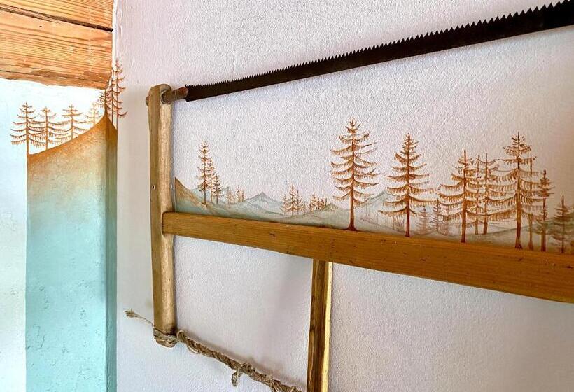 חדר סטנדרט נוף להרים, La Vrille   Chambres D Hôtes