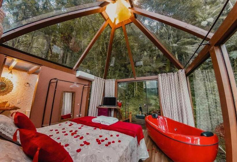 کلبه ییلاقی سوپریور یک خوابه, Temporada Jardim Do Buda Sem Café