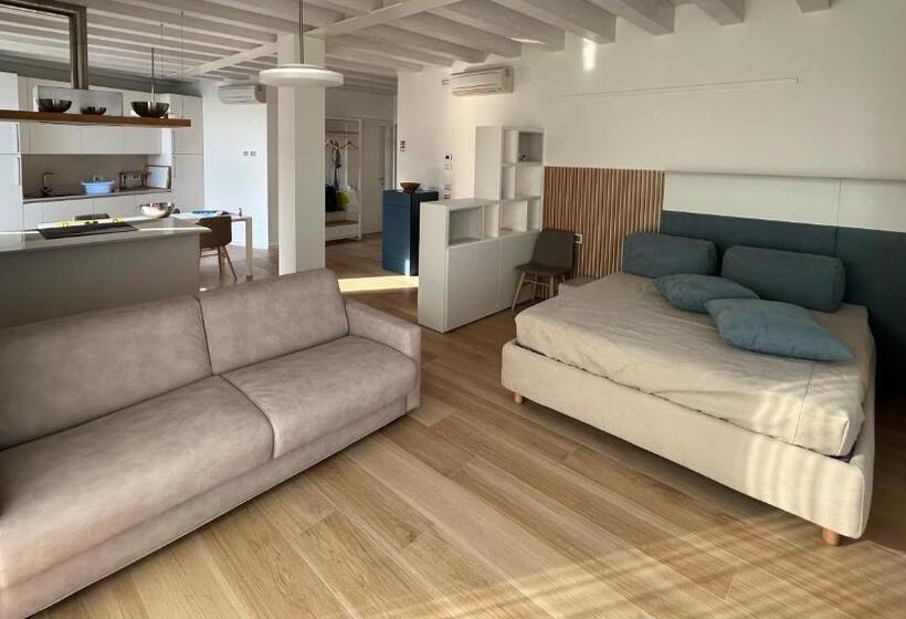 1 Schlafzimmer Apartment mit Terrasse, Cà Dell Angelo Caorle