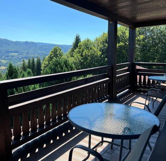 标准间带阳台, Pensiunea Bujor De Munte Colibita