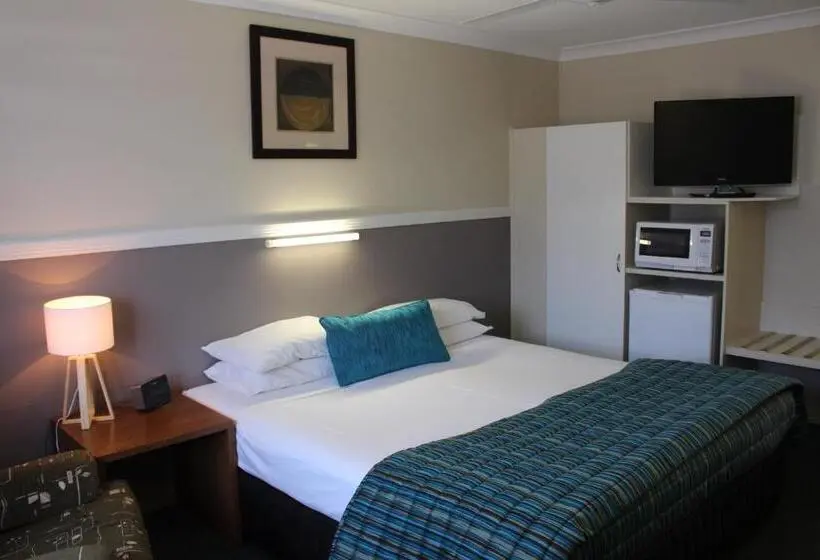 キングサイズベッドのデラックスルーム, Motel Northview Mackay
