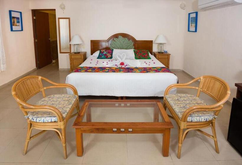 带大床的标准间, La Joya Isla Mujeres