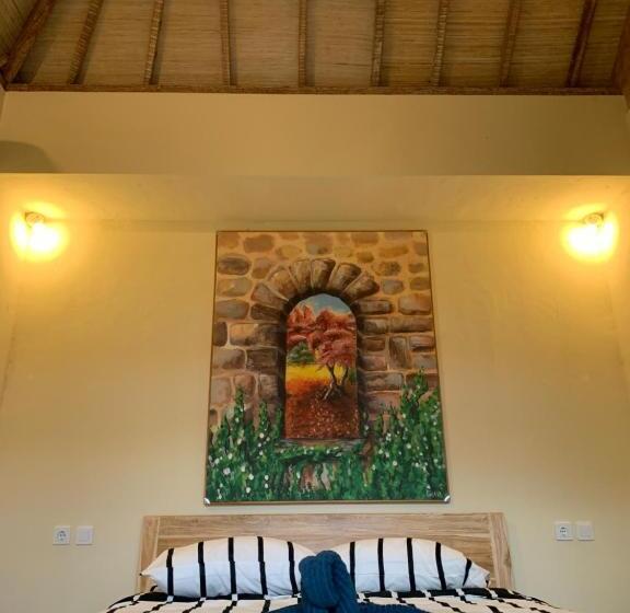 חדר סטנדרט נוף לגינה, Lazy Inn Kuta Lombok