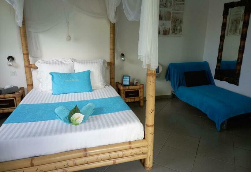 اتاق استاندارد با چشمانداز استخر, Villa Belza Et Spa