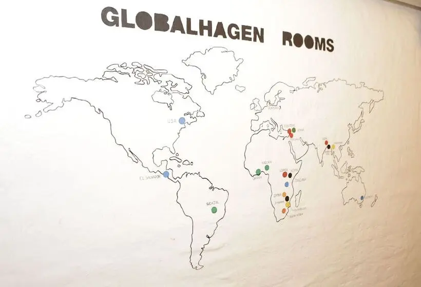 اتاق خانوادگی با سرویس بهداشتی مشترک, Globalhagen Hostel