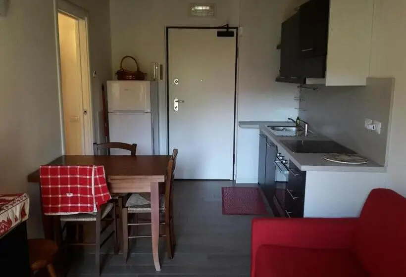 庭の見える1ベッドルームアパートメント, Villaggio Delle Alpi