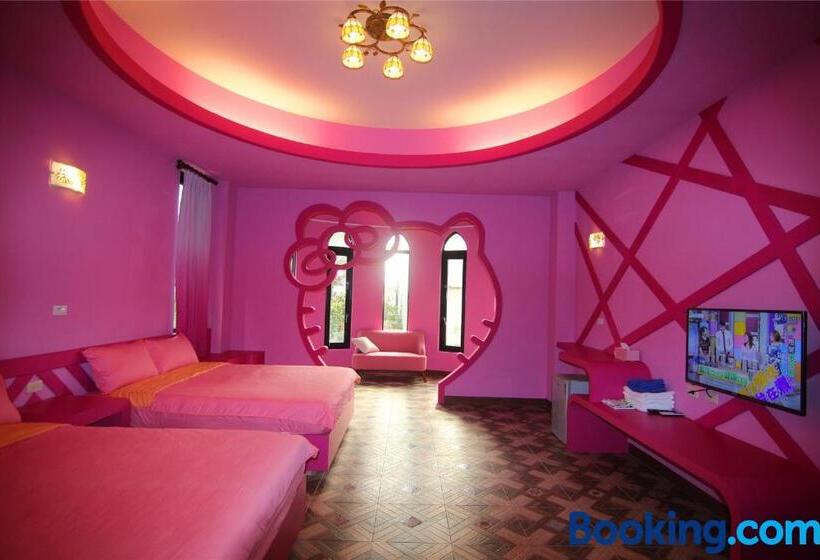 اتاق استاندارد چهارنفره با بالکن, Lian Chinq Diving B&b