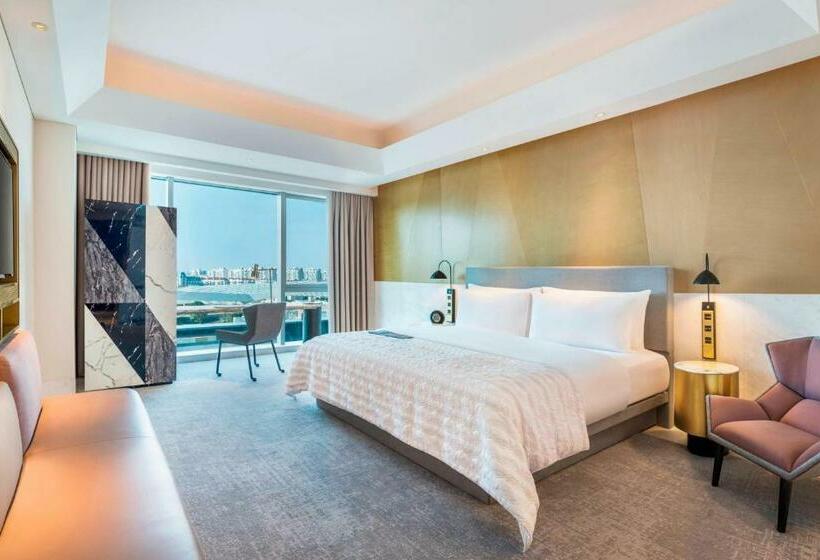 도시전망 디럭스룸 킹침대, Le Meridien Shanghai Hongqiao,minhang