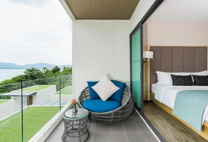 اتاق استاندارد با چشم‌انداز دریا, My Beach Resort Phuket