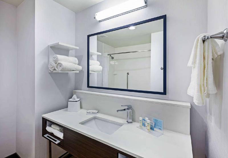 带大床的标准间, Hampton Inn Bulverde Texas Hill Country