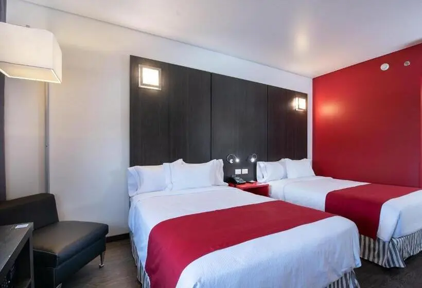 2ダブルベッドのスタンダードルーム, Ramada Encore By Wyndham Puebla