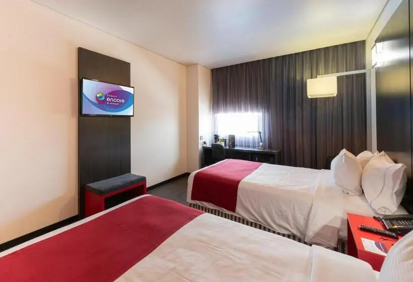 2ダブルベッドのスタンダードルーム, Ramada Encore By Wyndham Puebla