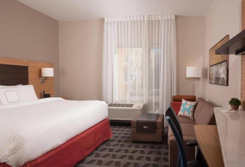 带大床的标准工作室, Towneplace Suites By Marriott Charleston Airport/convention Center