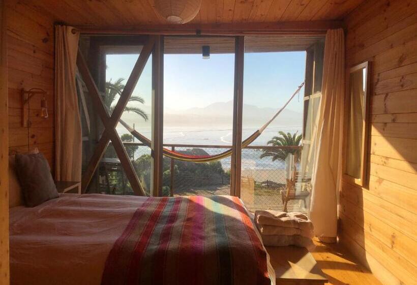 스탠다드 발코니 룸 바다 전망, La Ritoqueña Hotel De Playa