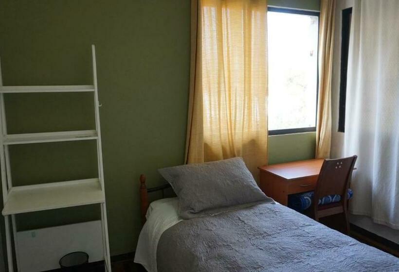 标准单人间共用浴室, Ventana Sur Hostal