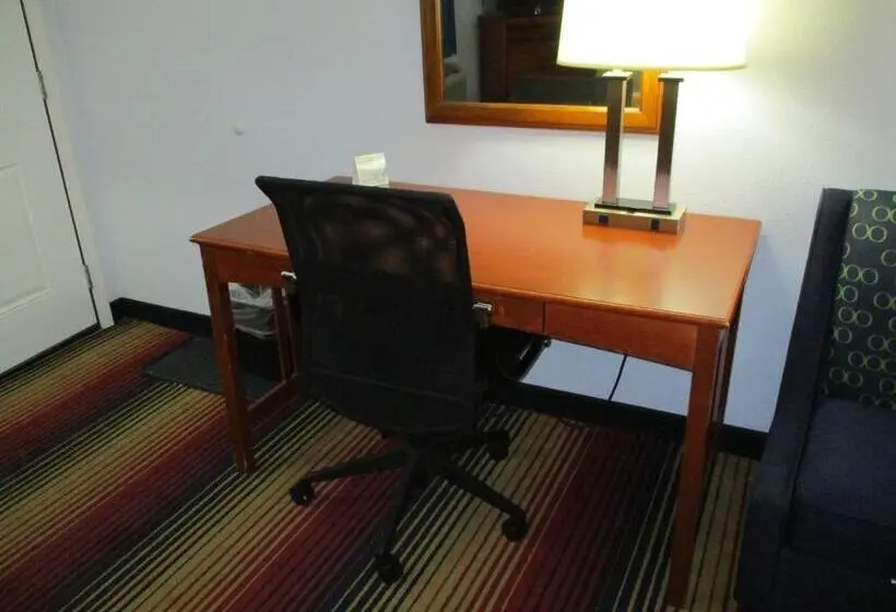 身障者適用キングサイズベッドルーム, Travelodge By Wyndham Spirit Lake/okoboji