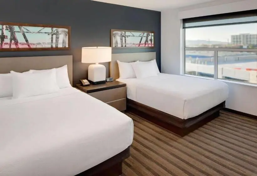２ダブルベッドのスタンダードルーム, Hyatt House Irvine/john Wayne Airport