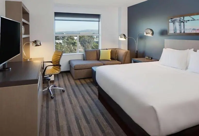キングサイズベッドのスタンダードルーム, Hyatt House Irvine/john Wayne Airport
