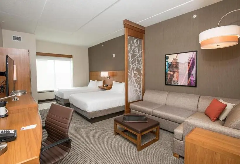 クイーンサイズベッドのスタンダードルーム, Hyatt Place Cincinnati/sharonville Convention Center