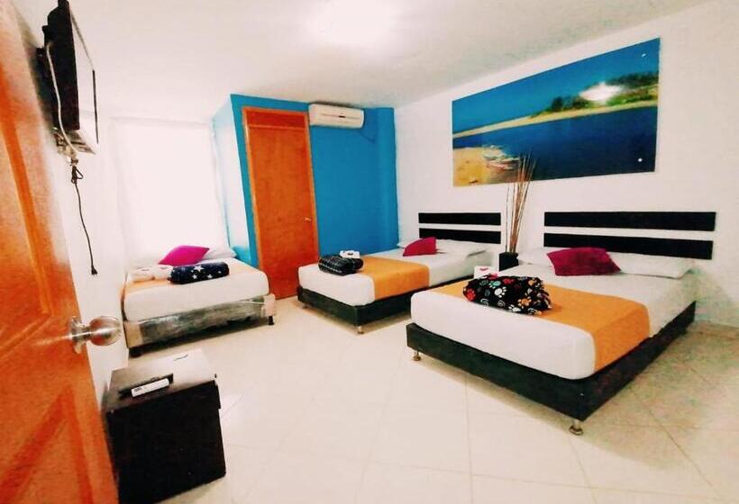 חדר דלוקס לשלושה, Miami Beach