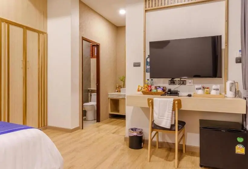バスタブ付きスタンダードルーム, เดอะซีน คาบาน่า บีช รีสอร์ท ขนอม The Scene Cabana Beach Resort Khanom