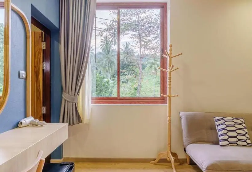 スタンダード４人部屋, เดอะซีน คาบาน่า บีช รีสอร์ท ขนอม The Scene Cabana Beach Resort Khanom