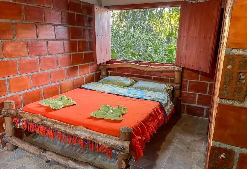 バルコニー付きスタンダードルーム, Cabañas Y Glamping Colinas De San Diego