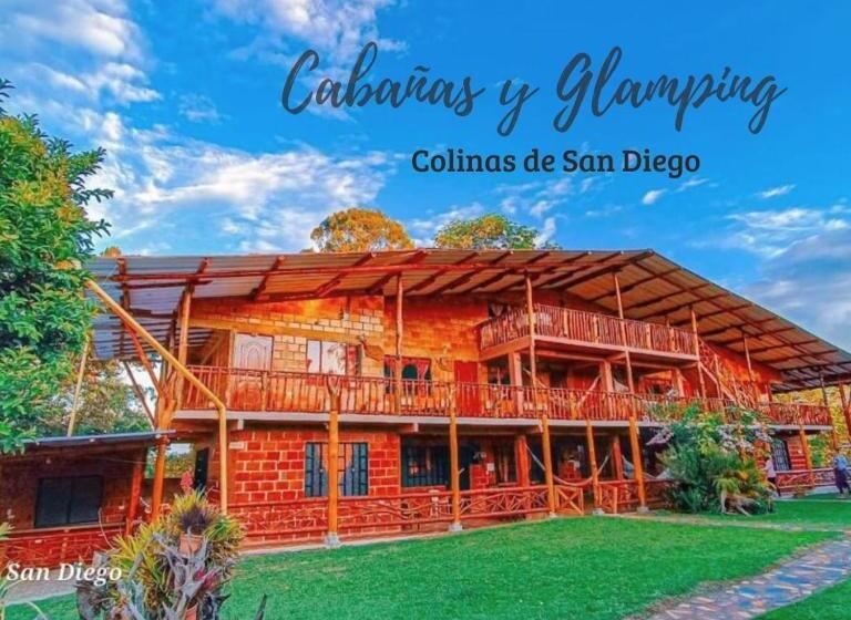 חדר סטנדרט עם מרפסת, Cabañas Y Glamping Colinas De San Diego