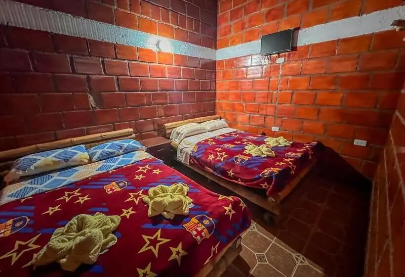 エコノミートリプルルーム, Cabañas Y Glamping Colinas De San Diego