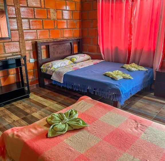 חדר אקונומי לשלושה, Cabañas Y Glamping Colinas De San Diego