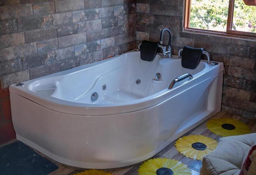 Люкс с гидромассажем, Cabañas Y Glamping Colinas De San Diego