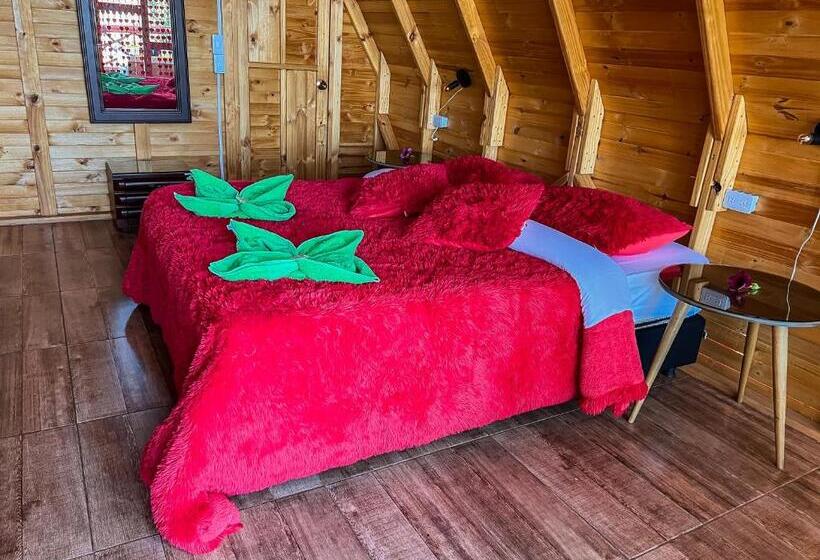 בקתת חדר, Cabañas Y Glamping Colinas De San Diego