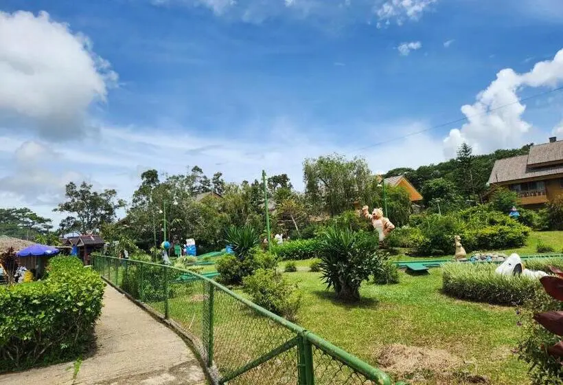 سوئیت جونیور با چشم‌انداز کوهستان, Camp John Hay Lodge 500