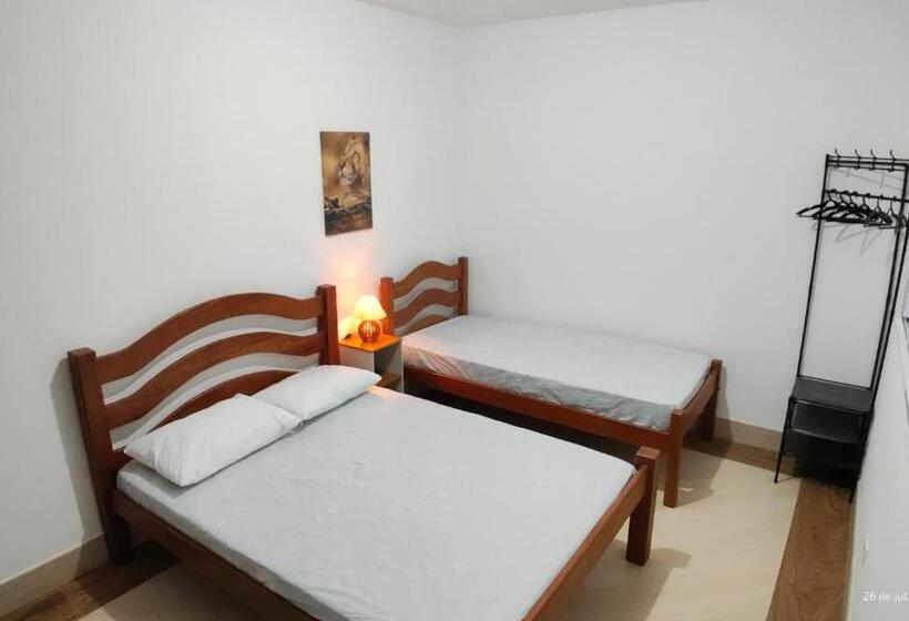 اتاق استاندارد سه تخته با سرویس بهداشتی مشترک, Quarto Serra Casamar Hospedagem
