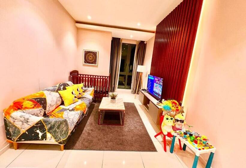 סוויטת 2 חדרי שינה, Legoland 3mins Drive Kuromi Famiy Suite