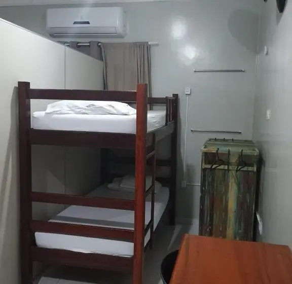 バス共有のスタンダードルーム, Hostel E Pousada Paz E Benção