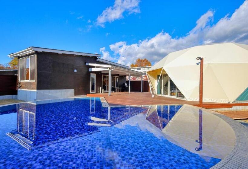 Семейный Номер, Private Villa Glampimg 富士山中湖
