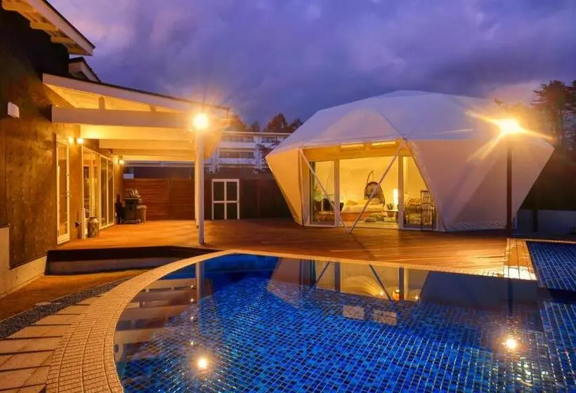 ファミリールーム, Private Villa Glampimg 富士山中湖