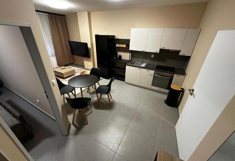 침실 1개 아파트, Aparthotel Olympland