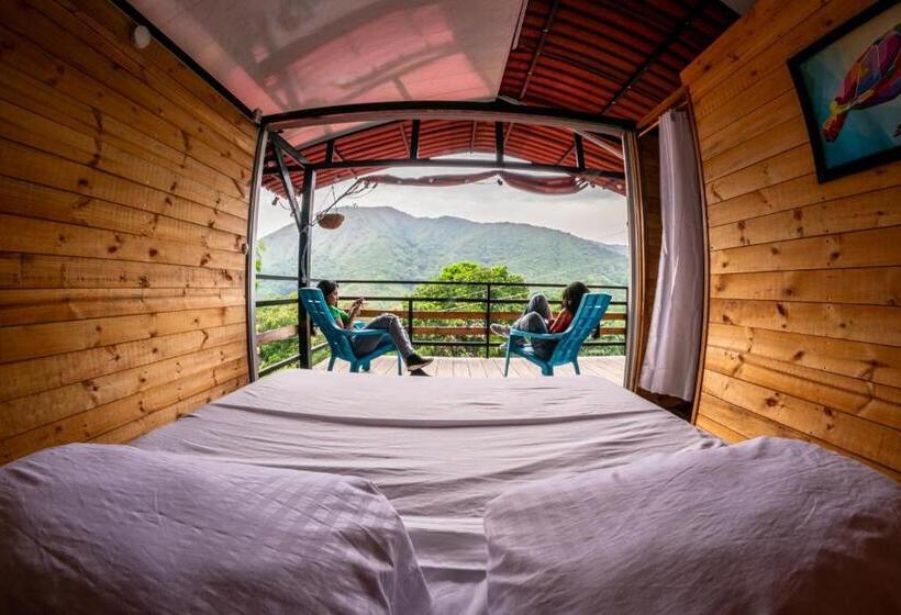 Номер Стандарт с Балконом, Finca Turística Las Cabañas De Rovira