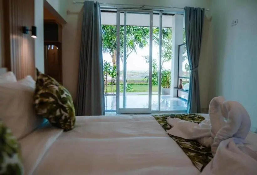 オーシャンビューデラックスルームバルコニー付き, Green Point Retreats