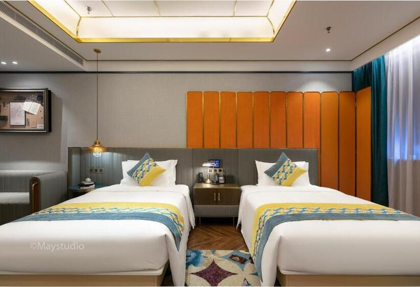 Quarto deluxe, 上海南京东路铂金万澳酒店