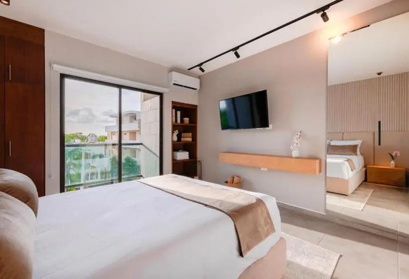 デラックスルーム, Areia Boutique Hotel   Puerto Morelos